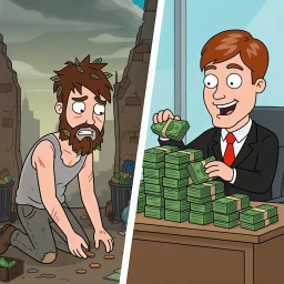 Ikon Poor to Rich: Hobo Simulator